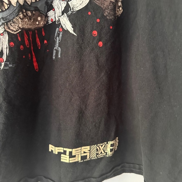 & Other Stories Black and Red Short Sleeve Tees - Picture 2 of 3